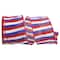 The Ribbon Roll 2.5" x 10yd. Wired Patriotic Stripes Ribbon